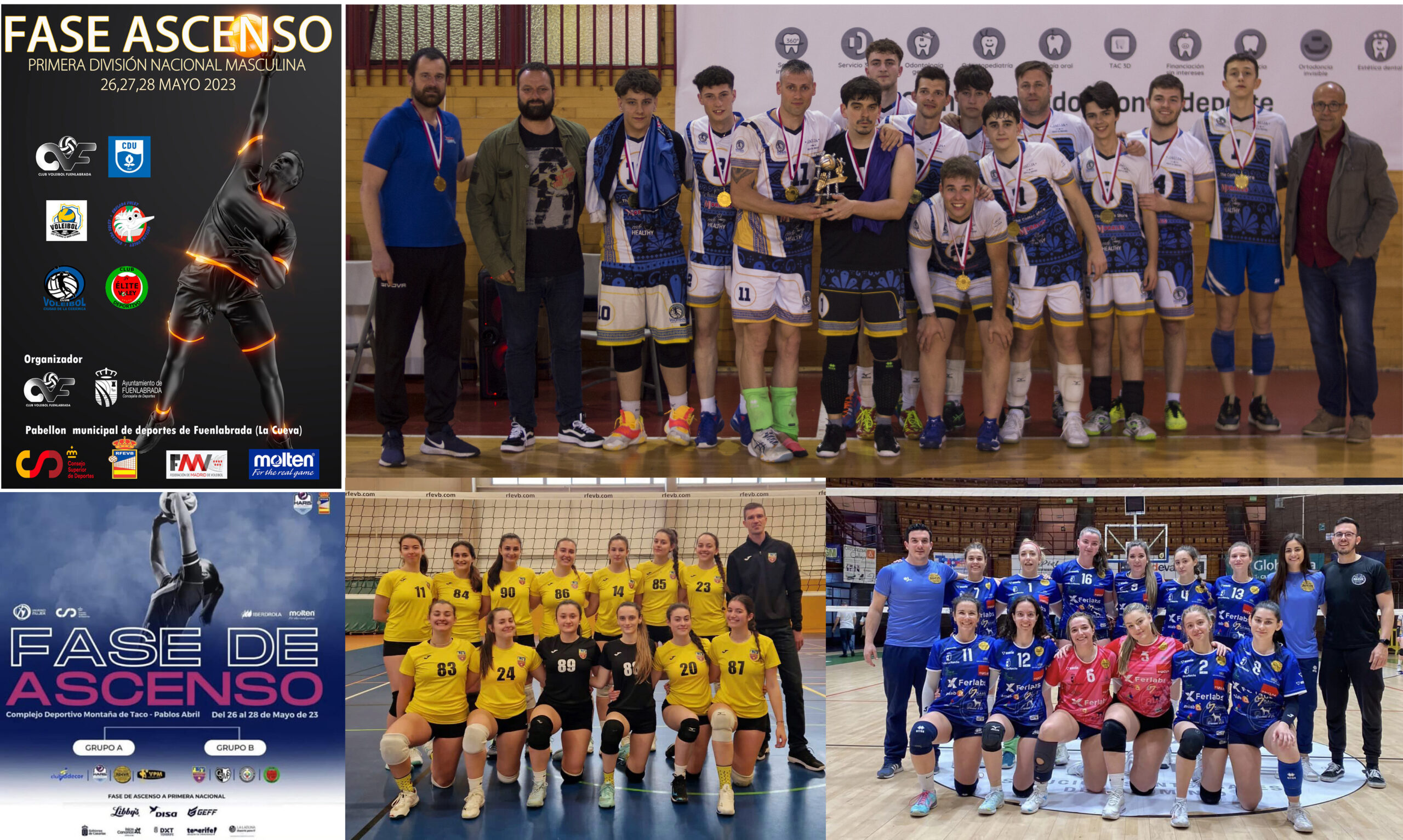 Fases de Ascenso a 1ª División Nacional - Federación de Voleibol de ...